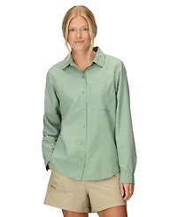 Marmot Women's Air Exchange Upf 40 Ls Classic Collar Shirt