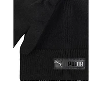 Puma Men's 2-Piece Cuff Beanie and Gloves Set