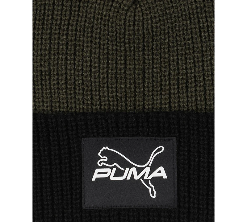 Puma Men's Color Block Sportsy Cuff Beanie