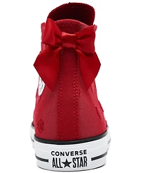 Converse Big Girls Chuck Taylor All Star Bows High Top Casual Sneakers from Finish Line