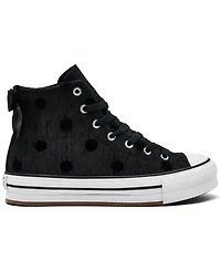 Converse Big Girls Chuck Taylor All Star Bows High Top Casual Sneakers from Finish Line