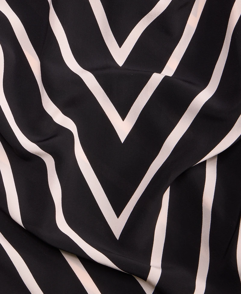 I.n.c. International Concepts Women's Chevron Point-Hem Halter Top, Macy's Exclusive