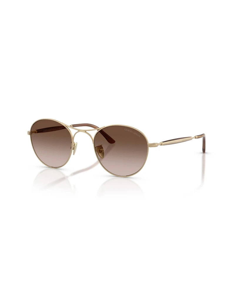 Giorgio Armani Men's Round Sunglasses, AR6177
