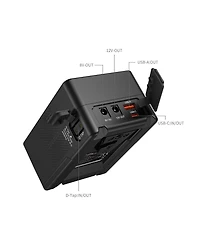 SmallRig VB99 Mini Rechargeable V-Mount Battery with 15mm Dual Rod Clamp Battery Plate