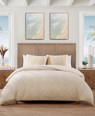 Tommy Bahama Beachside Blooms 3-Pc. Duvet Cover Set