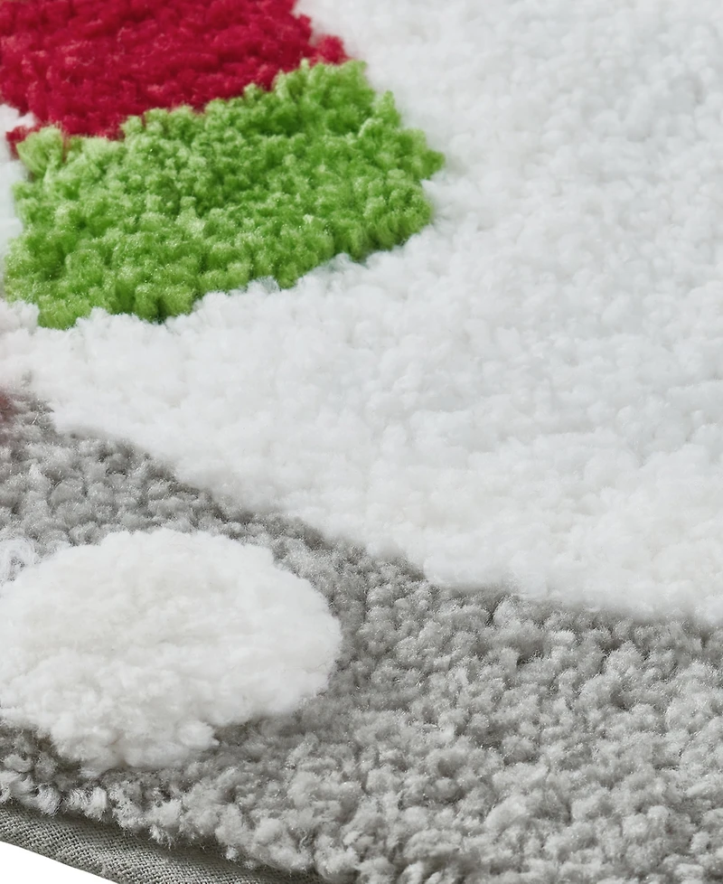 Vcny Home Snowman Holiday Bath Rug Set, 2 Count