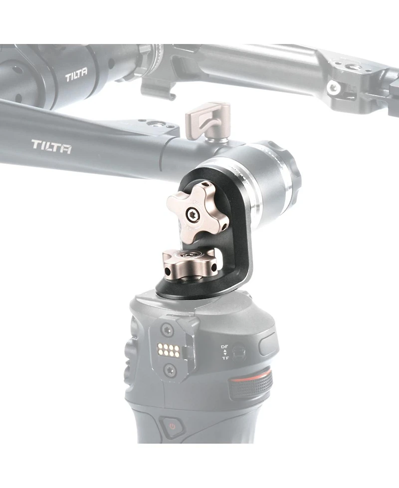 Tilta Right Angle Rosette Adapter to 1/4"-20 with Locating Pins, Black