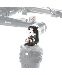 Tilta Right Angle Rosette Adapter to 1/4"-20 with Locating Pins, Black