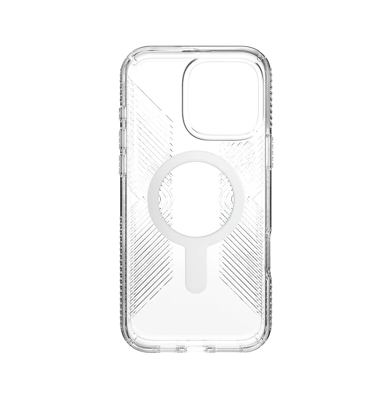 Speck Presidio Perfect Clear Grip Case with ClickLock for Apple iPhone 16 Pro Max