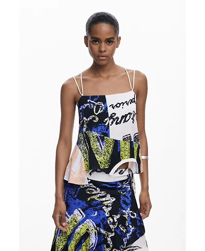 Desigual Women's Double-strap T-shirt