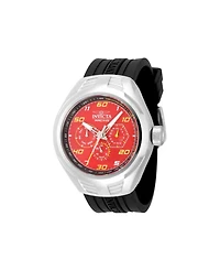 Invicta Men's 47727 Invicta Racing Quartz Chronograph Red, Black Dial Watch