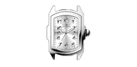 Invicta Women's 48949 Lupah Quartz 3 Hand Silver Dial Watch
