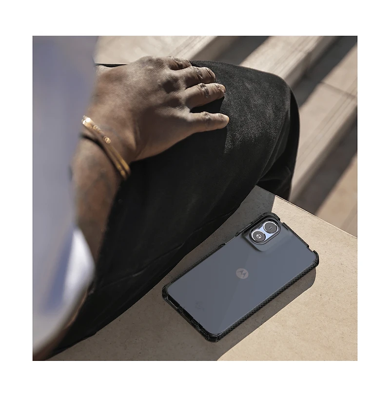 ITSkins Spectrum_R Clear Case for Motorola Moto G Play (2024)