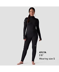 Backcountry Women's Pines Microgrid Ultra-Lt Baselayer Balaclava Top Lightweight Long Underwear Tops