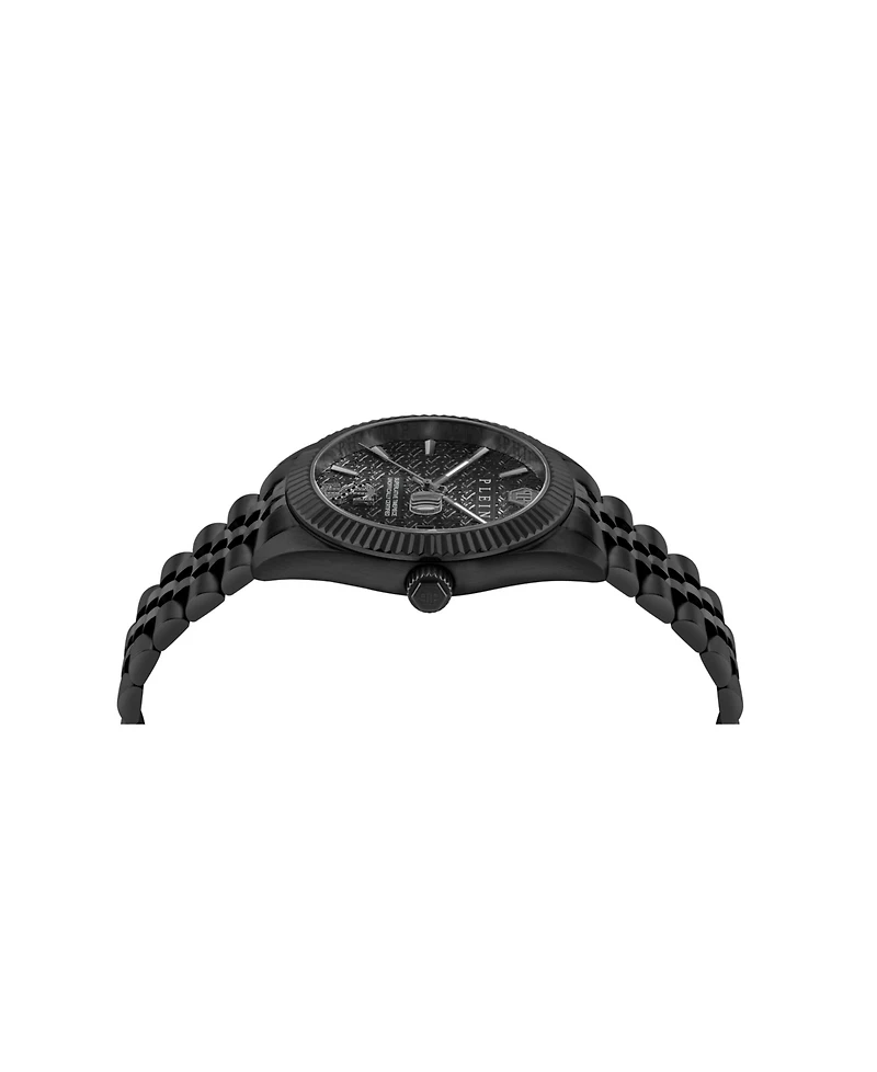Philipp Plein Men's Black Stainless Steel Watch