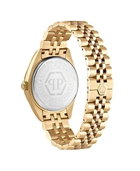 Philipp Plein Women's Gold Tone Stainless Steel Watch, 34mm