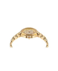 Philipp Plein Women's Gold Tone Stainless Steel Watch, 33mm