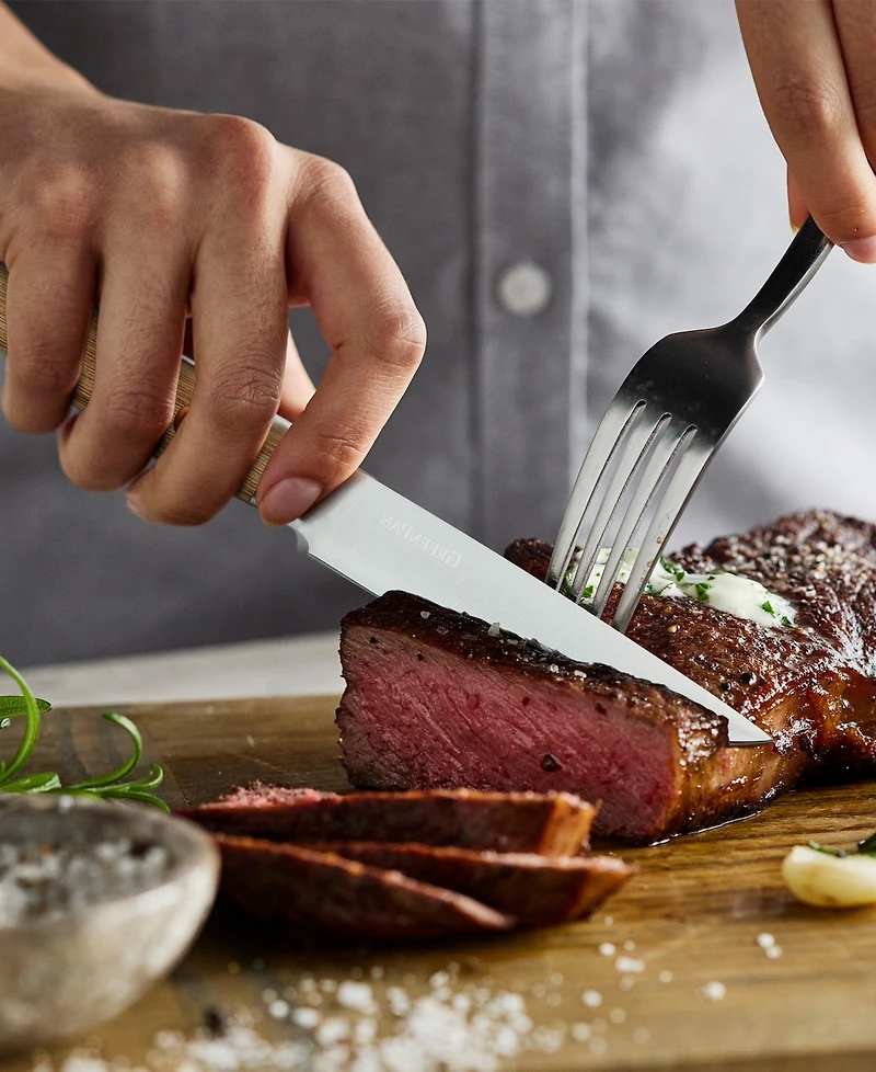 GreenPan Elite Cutlery 8-Pc. Steak Knife Block Set