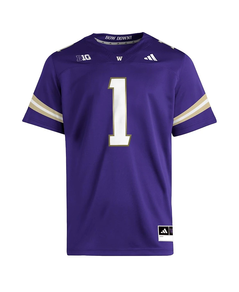 Adidas Men's Purple Washington Huskies Premier Jersey