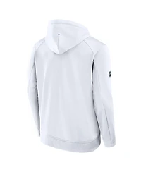 Fanatics Men's White Tampa Bay Lightning Authentic Pro Rink Hoodie