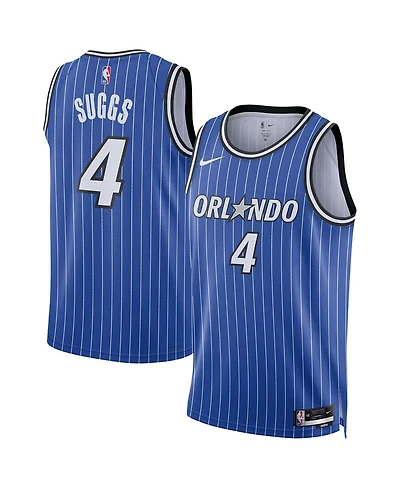 Nike Men's and Women's Jalen Suggs Blue Orlando Magic Swingman Player Jersey - Icon Edition