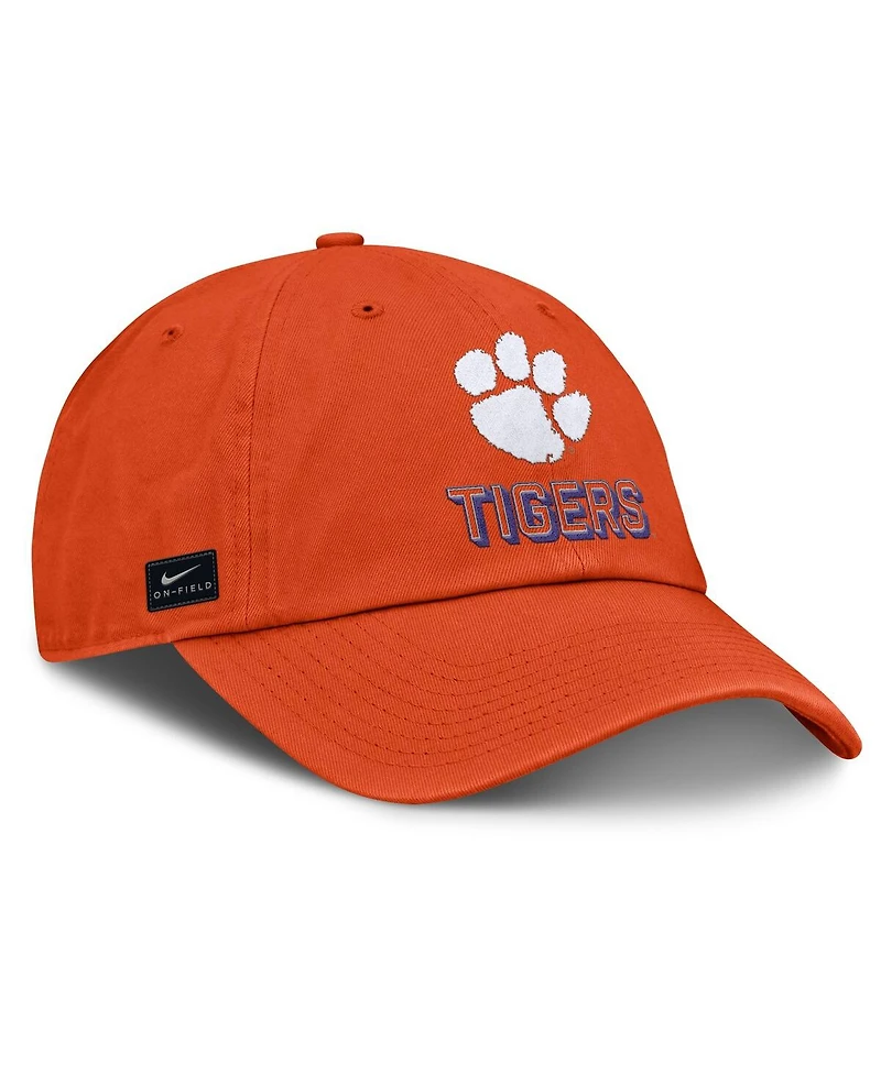 Nike Men's Orange Clemson Tigers 2025 On-Field Club Adjustable Hat