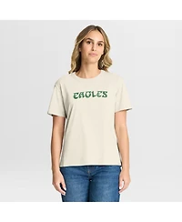 Fanatics Women's Cream Philadelphia Eagles Dove Legacy T-Shirt