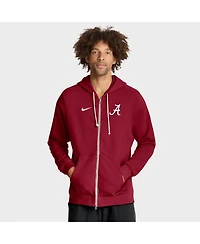 Nike Men's Crimson Alabama Tide 2025 Sideline Standard Issue Dri-fit Full-Zip Hoodie
