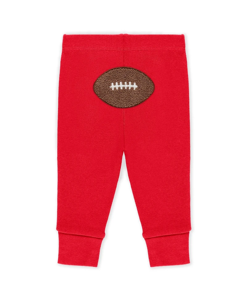 Wear by Erin Andrews Baby Boys and Girls Newborn 3-Piece Kansas City Chiefs Turn Me Around Bodysuits Pant Set