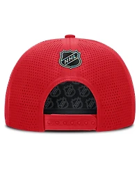 Fanatics Men's Red Chicago Blackhawks Centennial Pinched Front Adjustable Hat