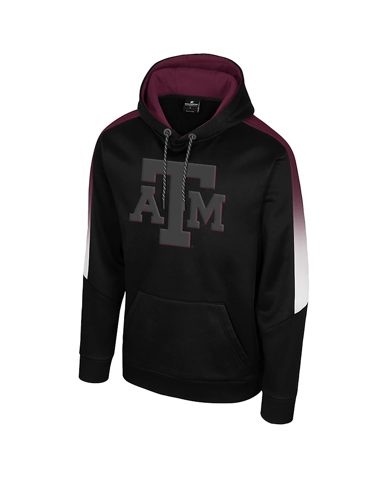 Colosseum Men's Black Texas A M Aggies The Gang Blackout Hoodie