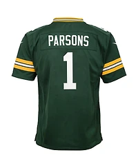 Nike Big Boys and Girls Micah Parsons Green Bay Packers Game Player Jersey