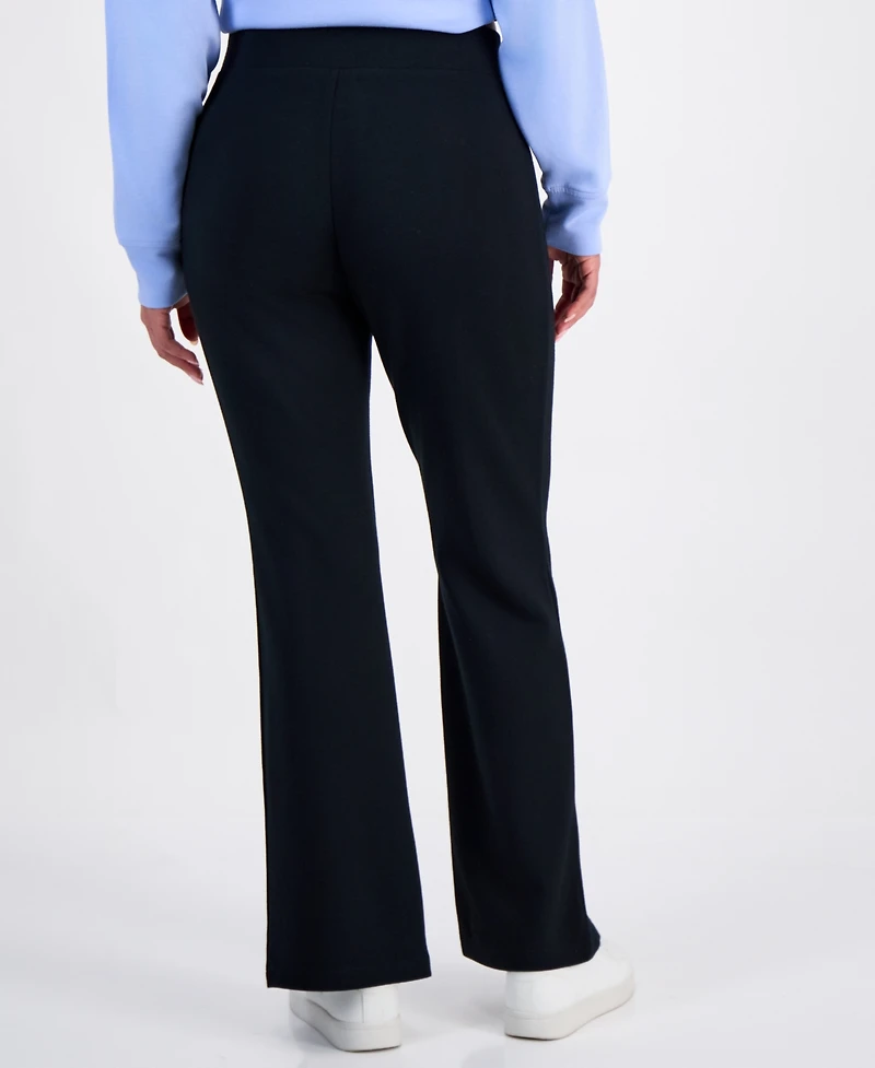 I.n.c. International Concepts Petite Pull-On Flare-Slit-Hem Sweatpants, Macy's Exclusive