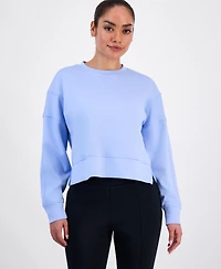 I.n.c. International Concepts Petite Crewneck Long-Sleeve Sweatshirt, Macy's Exclusive