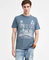 Guess Men's Boulevard Short-Sleeve Crewneck Graphic T-Shirt