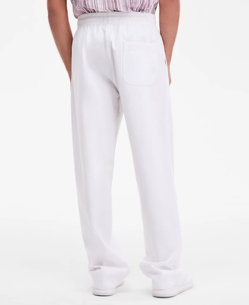 Sun + Stone Men's Linen Blend Pants, Macy's Exclusive