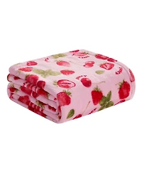 Juicy Couture Plush Throw, 50" x 70"