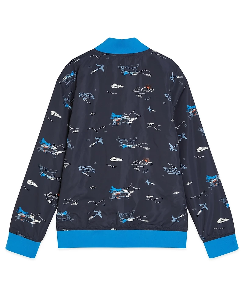 Scotch & Soda Boys Toddler 4T-7T Reversible Bomber Jacket