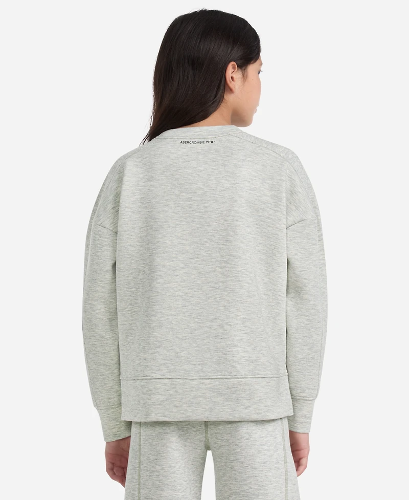 abercrombie kids Girls 5-18 Ypb Neo Knit Crewneck Sweatshirt