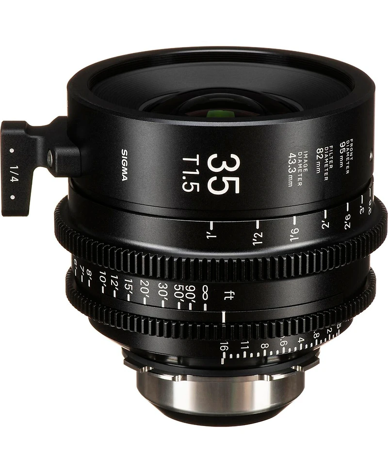 Sigma 35mm T1.5 Ff High-Speed Art Prime Lens with /i Technology for Pl Mount, Feet