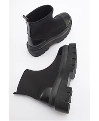 Prologue Shoes Aves Chunky Scuba Boot (Women)