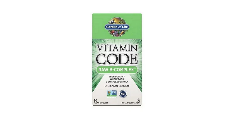 Garden of Life Vitamin Code ,Raw B Complex 60 Caps