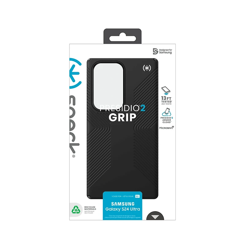 Speck Presidio2 Grip Case for Samsung Galaxy S24 Ultra