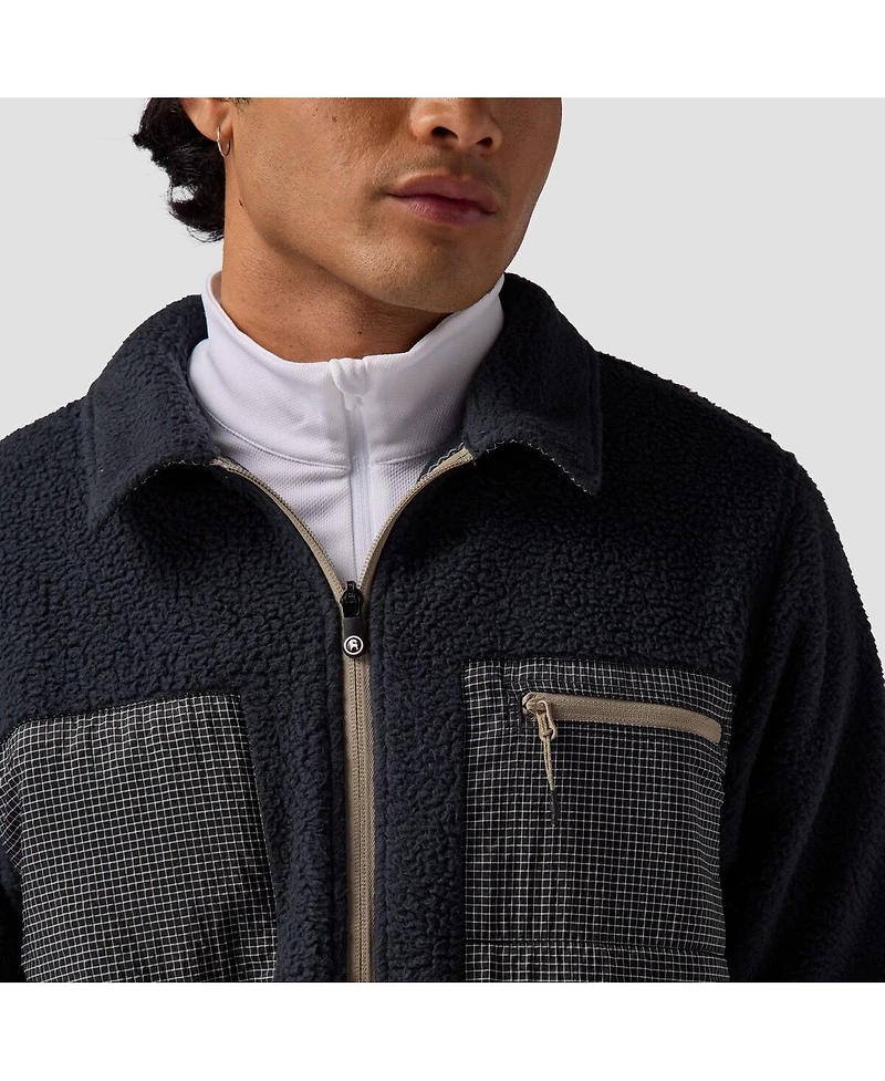 Backcountry Men's Wander Pile-Fleece Shirt Jacket- Fleece Jackets