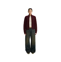 Cotton On Women's Cable Knit Bomber