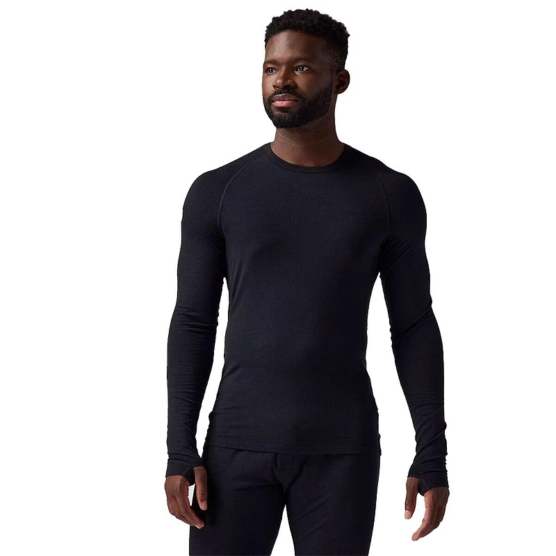 Backcountry Men's Cedars Rws Merino Lt-Wt Baselayer Crew Top Lightweight Long Underwear Tops