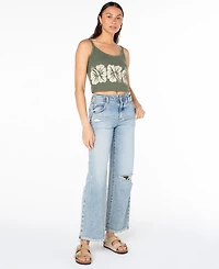 Roxy Women's Flower Block Wanderer Tank Top