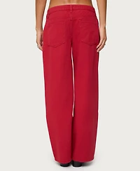 Edikted Women's Roman Low Rise Slouchy Jeans