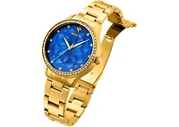 Invicta Women's 24537 Wildflower Quartz 3 Hand Blue Dial Watch