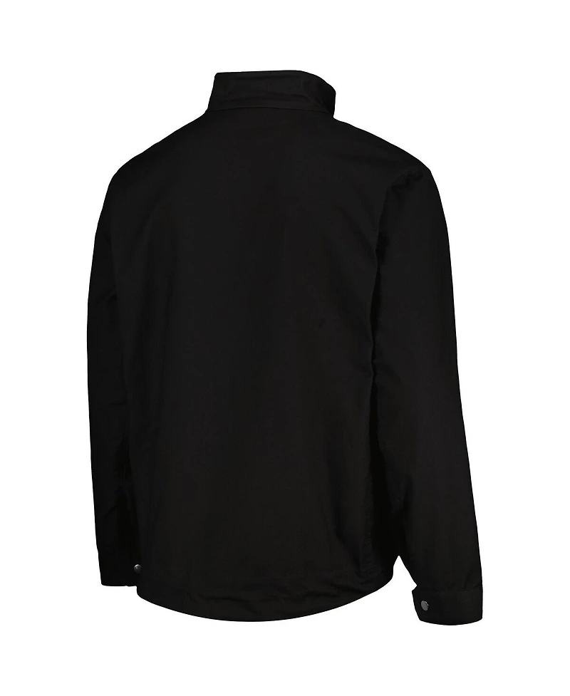 Dunbrooke Men's Black Tampa Bay Buccaneers Journey Workwear Tri-Blend Full-Zip Jacket